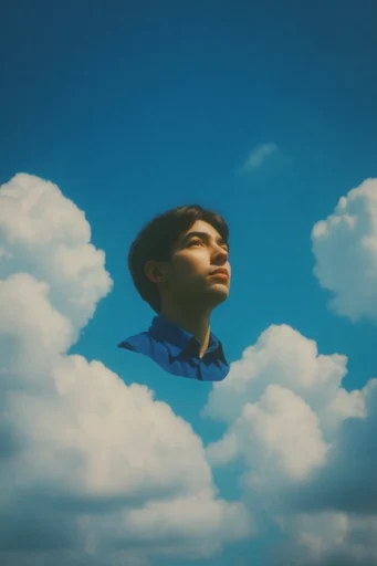 Surrealist Sky Collage moodboard — generate AI images in this style