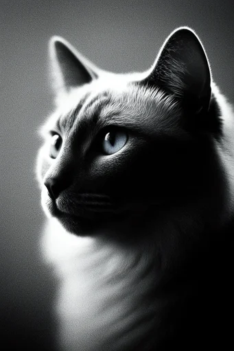 Gritty Spectral Noir style reference image — ethereal backlighting