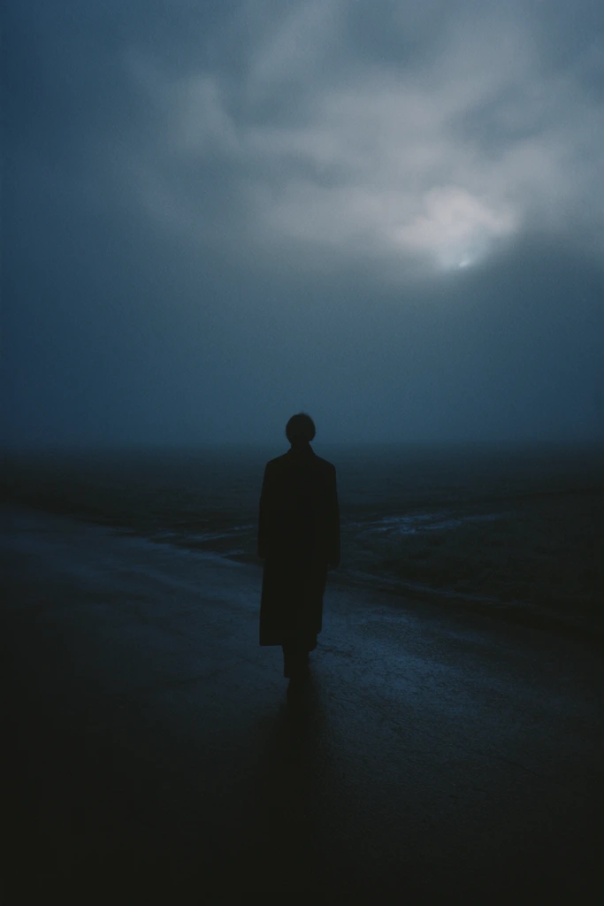 Cinematic Nocturnal Noir style AI image example 1