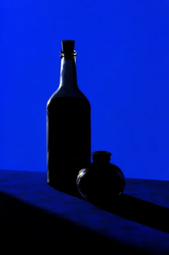 Electric Noir Futurism style reference image — high-contrast silhouette
