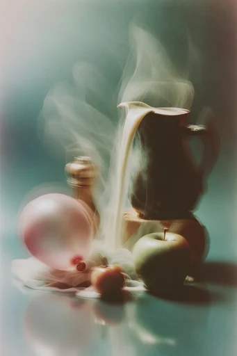 Ethereal Kinetic Nostalgia style reference image — soft focus