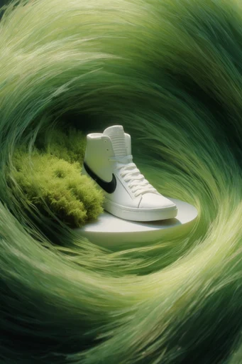 Surreal Biophilic Vortex style reference image — vortex composition