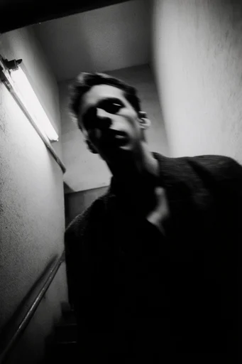 Kinetic Noir Realism moodboard — generate AI images in this style