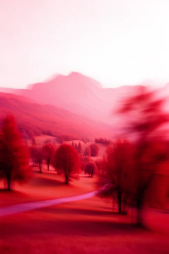 Luminous Ethereal Motion style reference image — soft-focus blur