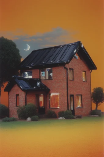 Retro-Futuristic Vinyl Surrealism style AI image example 4