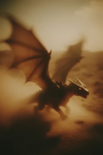 Dusty Sepia Dreamscape style reference image — chiaroscuro lighting