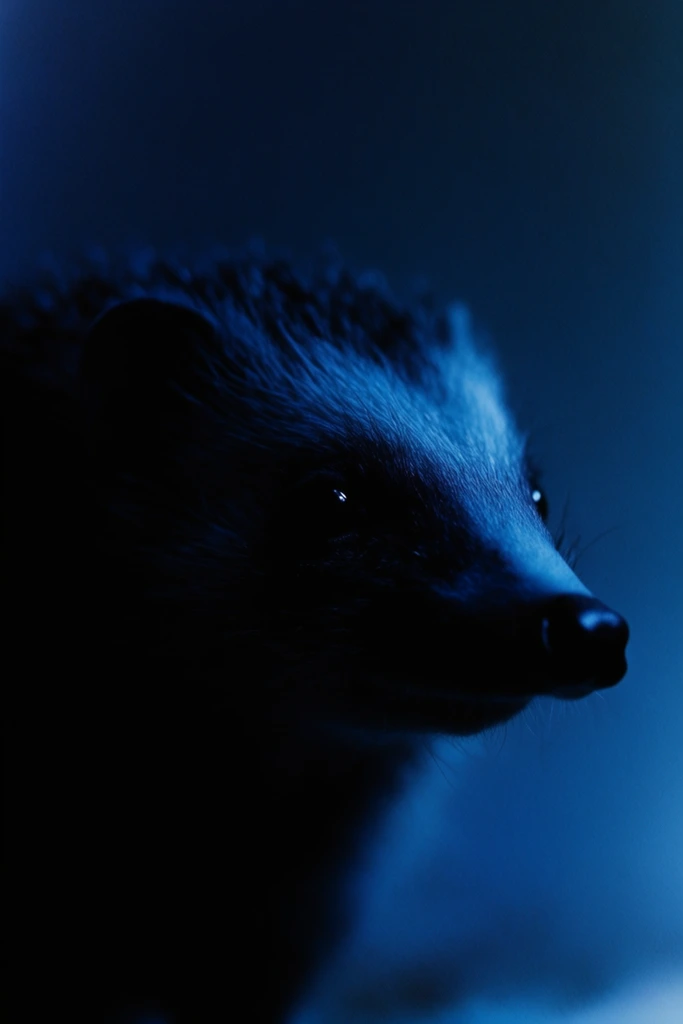 Electric Cobalt Noir style AI image example 3