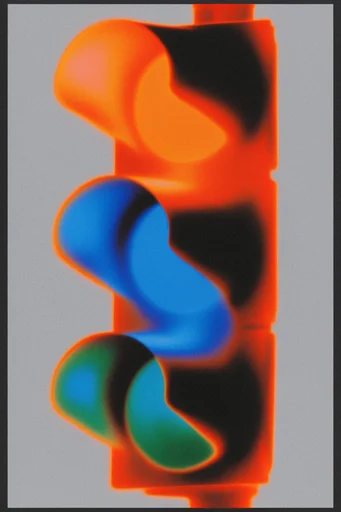 Chromatic Ethereal Grain style reference image — chromatic aura