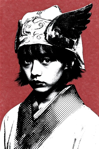 Stark Monochromatic Gothic style reference image — harsh chiaroscuro