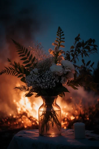 Cinematic Chiaroscuro Nocturne style reference image — shallow depth of field