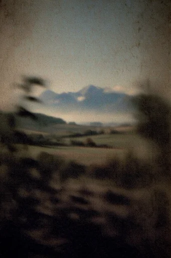 Nocturnal Lo-Fi Pictorialism style reference image — liminal space