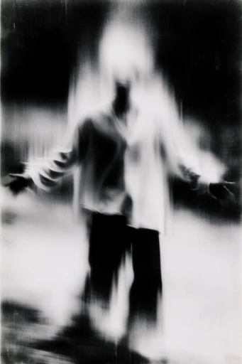 Haunted Analog Glitch moodboard — generate AI images in this style