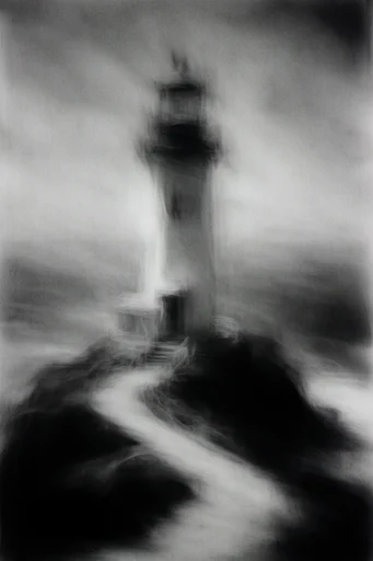 Ethereal Motion Noir style reference image — chiaroscuro lighting