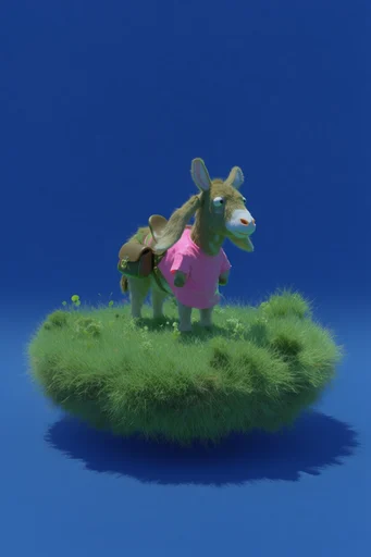 Hyperreal Digital Dreamscapes style AI image example 3