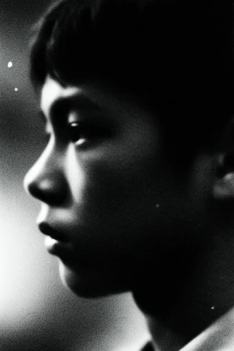 Gritty Monochrome Analog style reference image — vintage photocopy aesthetic
