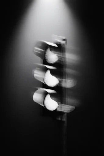 Kinetic Spectral Chiaroscuro style reference image — chronophotography