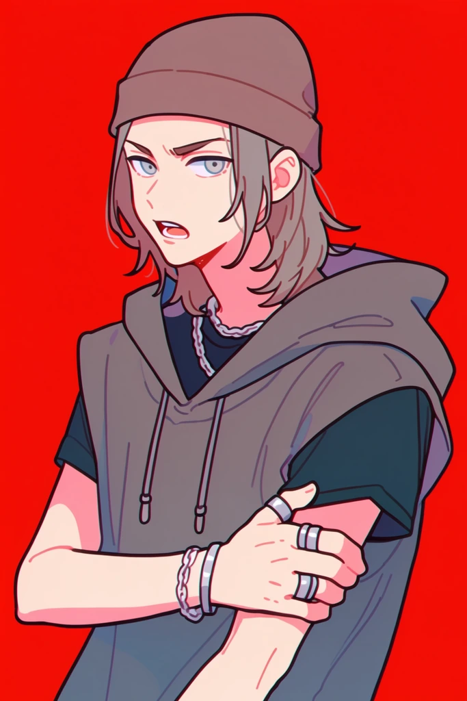 Bold Graphic Anime style AI image example 2