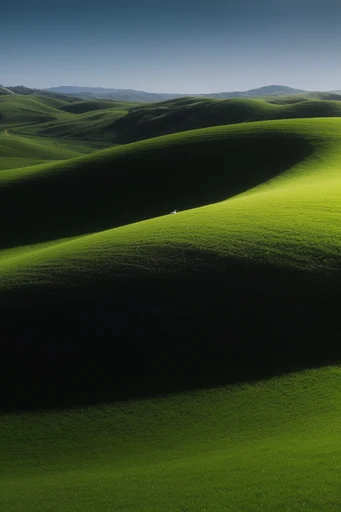 Luminous Surreal Pastoral style AI image example 2