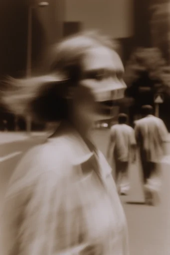 Ethereal Motion Portraits style reference image — motion blur