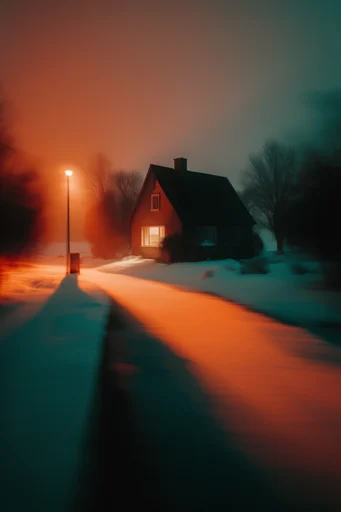 Atmospheric Cinematic Noir style AI image example 4