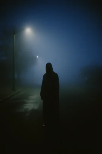 Nocturnal Cyanotype Noir moodboard — generate AI images in this style