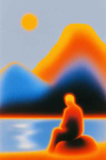 Luminous Thermal Fluidity style AI image example 2