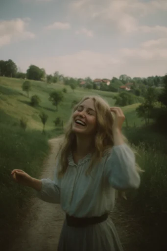 Nostalgic Cinematic Pastoral moodboard — generate AI images in this style