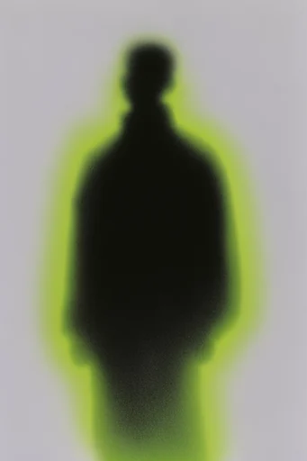 Toxic Spectral Minimalism moodboard — generate AI images in this style