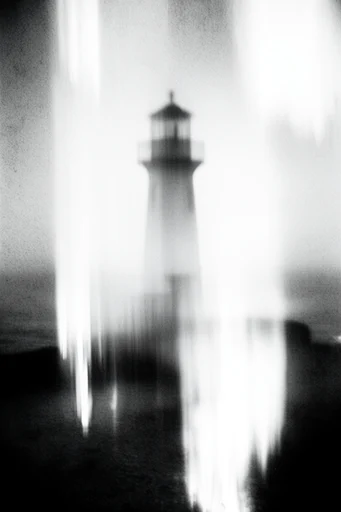 Spectral Noir Distortion style reference image — spectral atmosphere