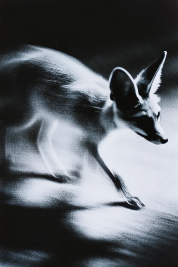 Kinetic Spectral Noir style AI image example 3