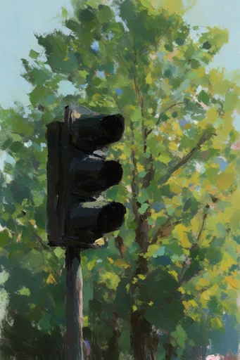 Luminous Verdant Impressionism style reference image — lush verdant foliage