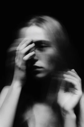 Spectral Kinetic Noir moodboard — generate AI images in this style