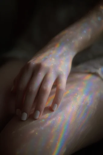Spectral Prismatic Etherealism style reference image — ethereal soft glow