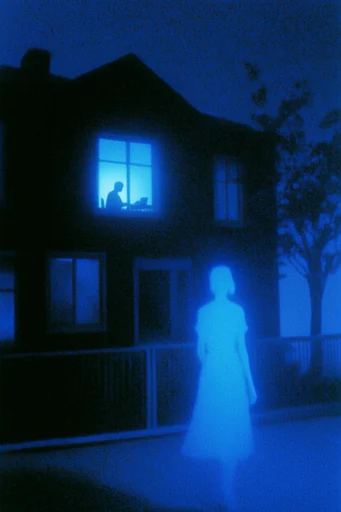 Luminescent Indigo Nocturne style AI image example 4