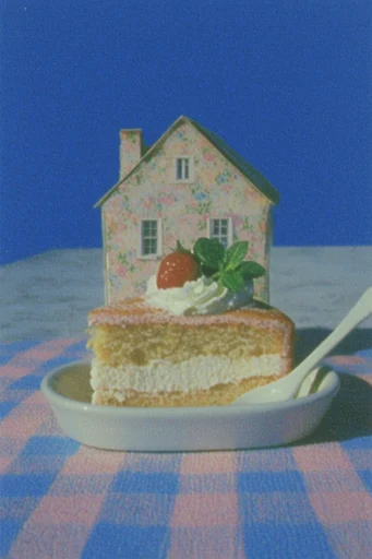 Nostalgic Surrealist Azure style reference image — lo-fi surrealism