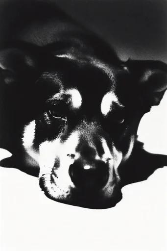 Visceral Monochrome Macro style reference image — sharp focus
