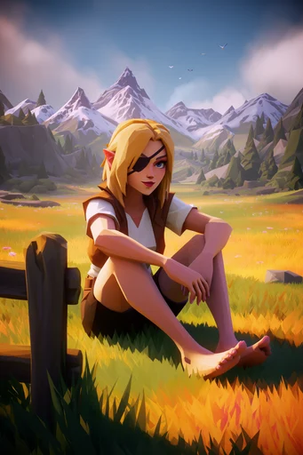 Vibrant Stylized Fantasy moodboard — generate AI images in this style