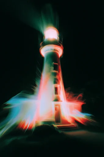 Kinetic Spectral Luminescence style reference image — spectral bioluminescence