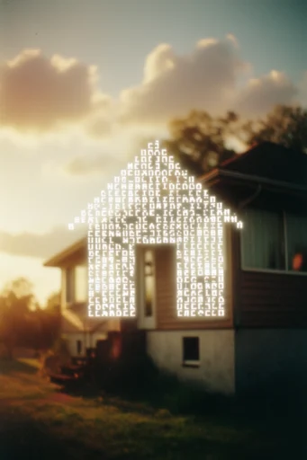 Luminous Typographic Realism style AI image example 4