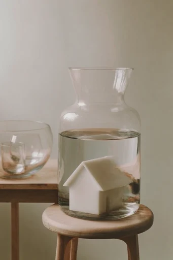 Ethereal Refracted Minimalist style AI image example 4