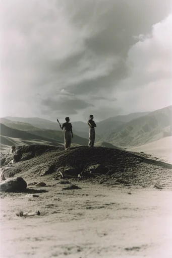Analog Nostalgic Realism style reference image — analog 35mm film grain