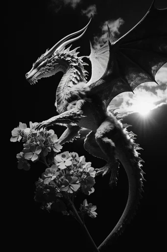 Monochrome Chiaroscuro Minimalism style reference image — pure black background