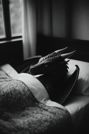 Cinematic Monochrome Noir style reference image — 35mm film aesthetic