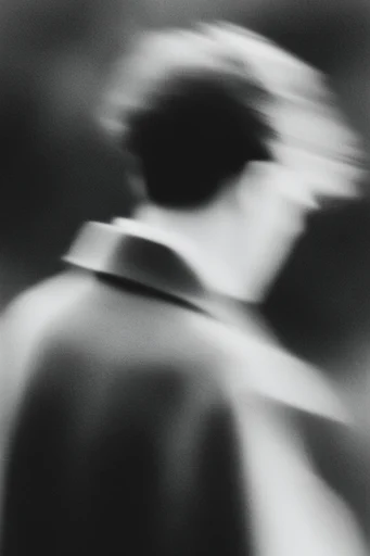 Spectral Kinetic Noir moodboard — generate AI images in this style