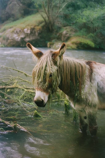 Lush Verdant Solitude style reference image — organic earth tones
