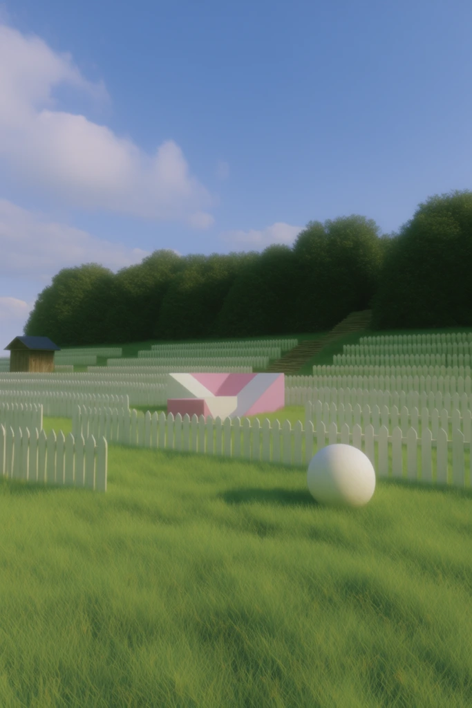 Surreal Infinite Liminality style AI image example 2
