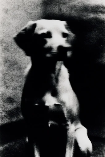 Monochrome Surrealist Noir style reference image — liminal atmosphere