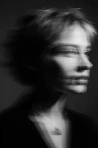 Kinetic Spectral Noir moodboard — generate AI images in this style