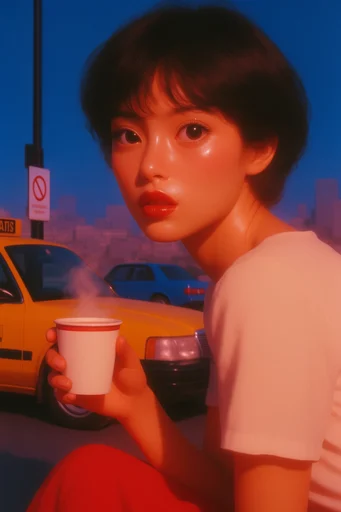 Hyper-Glossy Surreal Editorial style reference image — dramatic deep shadows