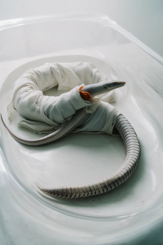 Clinical Surreal Minimalism style AI image example 3